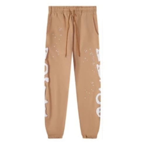 Pantalón Sp5der Beige Stars –  Premium Algodon Real