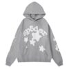 Polerón Sp5der Gris Stars –  Premium Algodon Real