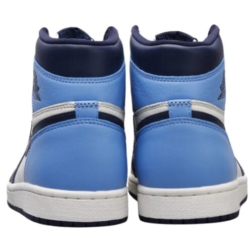 Alternative view of JORDAN RETRO 1 HIGH "Obsidian Blue" Azul Blancas Celeste UNC