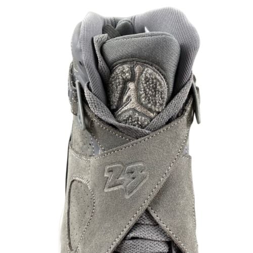 Alternative view of Jordan Retro 8 "WOLF Cool Grey Gris Frio"