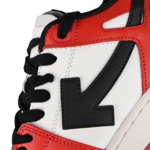 OFF-WHITE Out of Office "Red White Black" - "Rojo Blanco Negro" - Imagen 3