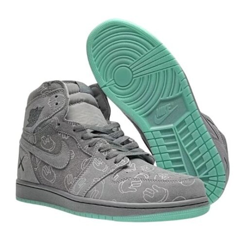 JORDAN RETRO 1 x KAWS "White Greid - Blanco Gris" - Imagen 5