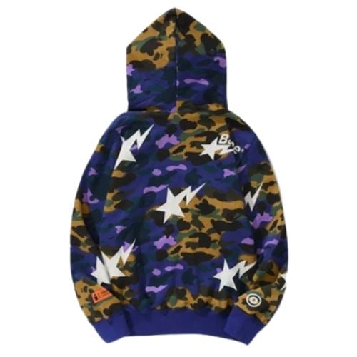 Alternative view of POLERON BAPE SHARK "STAR" ALGODON ALTA CALIDAD