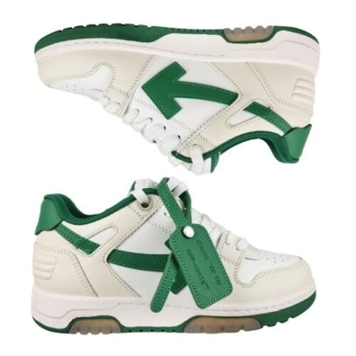 Alternative view of OFF-WHITE Out of Office "Beige Green White" - "Beige Verde Blanco"