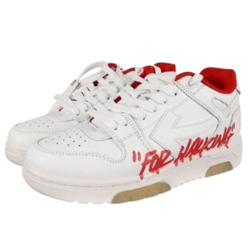 OFF-WHITE Out of Office "White Red Letters" - "Blanco Letras Rojas"