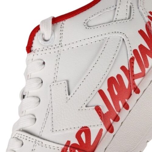 OFF-WHITE Out of Office "White Red Letters" - "Blanco Letras Rojas" - Imagen 3