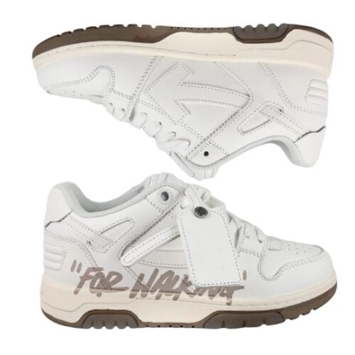 Alternative view of OFF-WHITE Out of Office "White Beige Letters" - "Blanco Letras Beige"