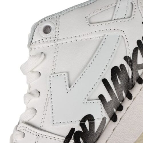 OFF-WHITE Out of Office "White Black Letters" - "Blanco Letras Negras" - Imagen 3