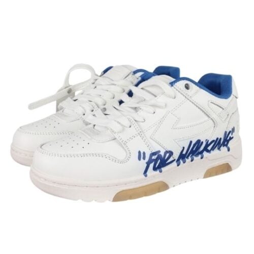 OFF-WHITE Out of Office "White Blue Letters" - "Blanco Letras Azules"