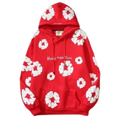 Polerones DENIM TEARS "Ready Made Tears" "Negro-Rojo-Gris-Verde" ALGODÓN PREMIUM - Imagen 7