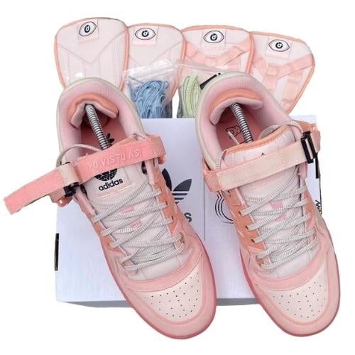 Zapatillas Adidas Forum x BAD BUNNY Buckle Low "ROSAS"