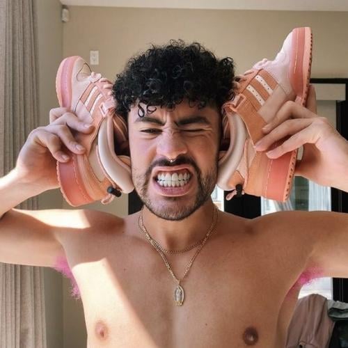 Alternative view of Zapatillas Adidas Forum x BAD BUNNY Buckle Low "ROSAS"