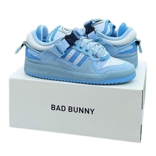 Zapatillas Adidas Forum x BAD BUNNY Buckle Low "Blue Tint / Ice Blue"