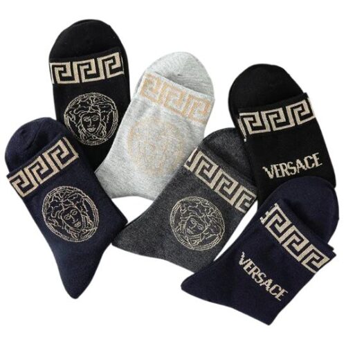 Pack 5 pares Calcetines VERSACE «Algodón» PREMIUM - Imagen 2