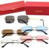 Lentes estilo Cartier sin marco – set 5 colores con caja