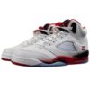 AIR JORDAN RETRO 5 Fire Red "Black Tongue"