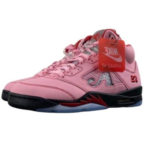 AIR JORDAN RETRO 5 x Awake NY Arctic Pink
