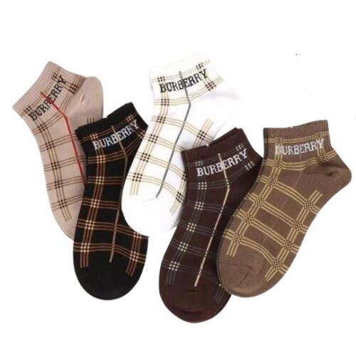 Pack 5 pares Calcetines BURBERRY «Algodón» PREMIUM