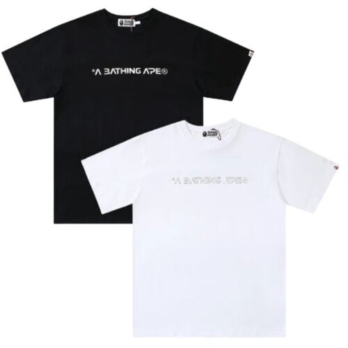 POLERAS BAPE - APE HEAD Moon "Blanca/Negra"