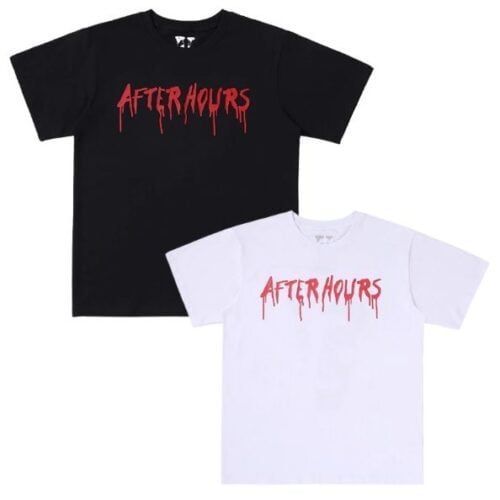 POLERAS VLONE x THE WEEKND After Hours "Negro-Blanca"