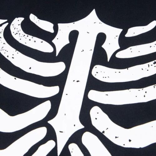 Polera TRAPSTAR Manga Corta "Blanca/Negra" - "White/Black" - Imagen 7