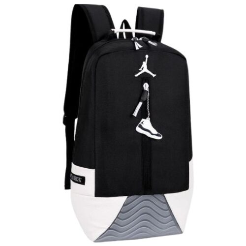 MOCHILA JORDAN 11 "Negra con blanco" "30L" - Imagen 2