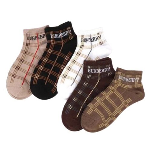 Pack 5 pares Calcetines BURBERRY «Algodón» PREMIUM - Imagen 3