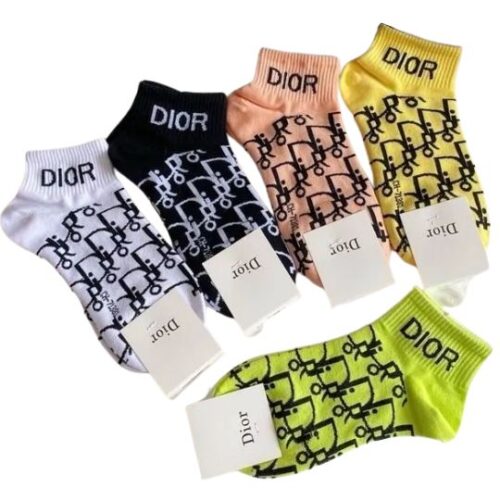 Pack 5 pares Calcetines DIOR «Algodón» PREMIUM