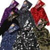 Polerón BAPE Algodón Bordados | Niños Niñas 3 a 11 Años