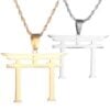 Collar YAKUZA Japonés Torii Samurai — Inspirado en Galee Galee