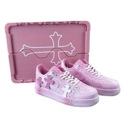 AIR FORCE 1 X CHROME HEARTS LOW "Pink"