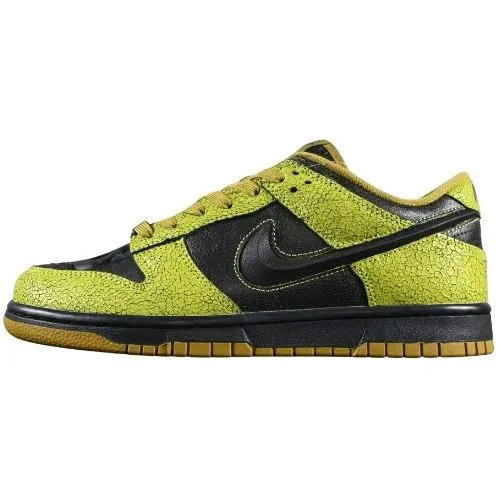 Nike Dunk Low Retro QS "Halloween Skull" Amarillo Negro