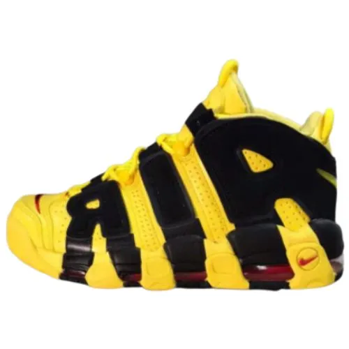 Nike Air More UPTEMPO "Bruce Lee" Yellow Black Amarillo Negro