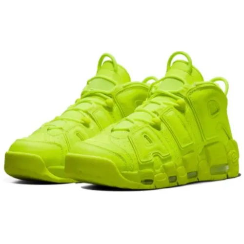 Alternative view of Nike Air More UPTEMPO Volt Yellow Fluorflorecente Amarillo