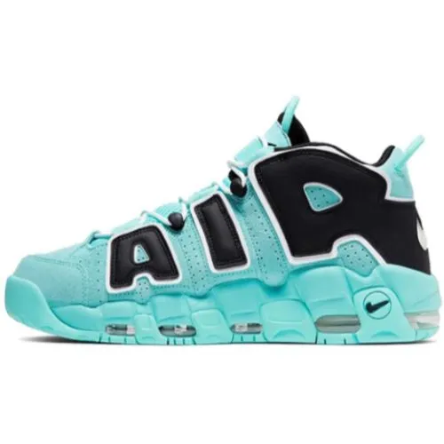 Nike Air More UPTEMPO "Aqua Blue" Celeste Negro