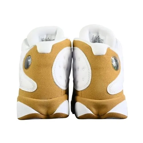 Alternative view of Air Jordan 13 Retro "Wheat White" Blanco Amarillo
