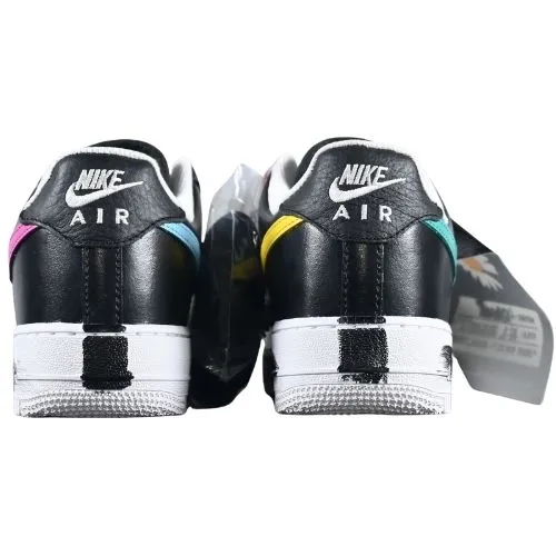 Alternative view of G-Dragon x Nike Air Force 1 07 "Peaceminusone Para-Noise 3.0" Negro