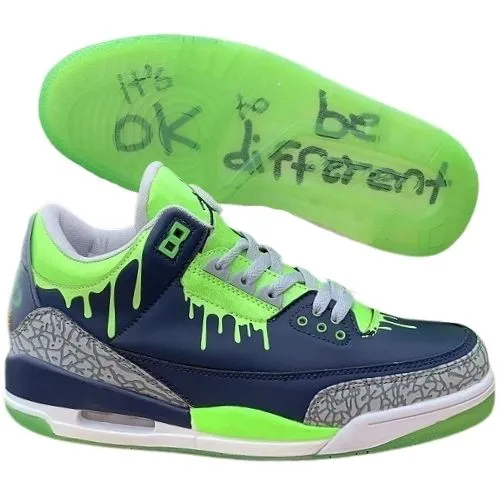 Air Jordan 3 Retro "Doernbecher Hugo” Negro Verde