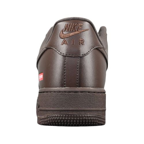 Alternative view of Nike Air Force 1 Low SUPREME "Box Logo - Baroque Brown"