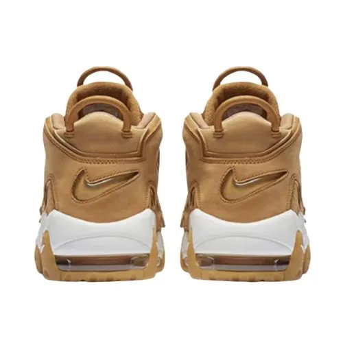 Alternative view of Nike Air More UPTEMPO "Quilted Wheat Gum Light Brown" Cafe Claro Beige Marron