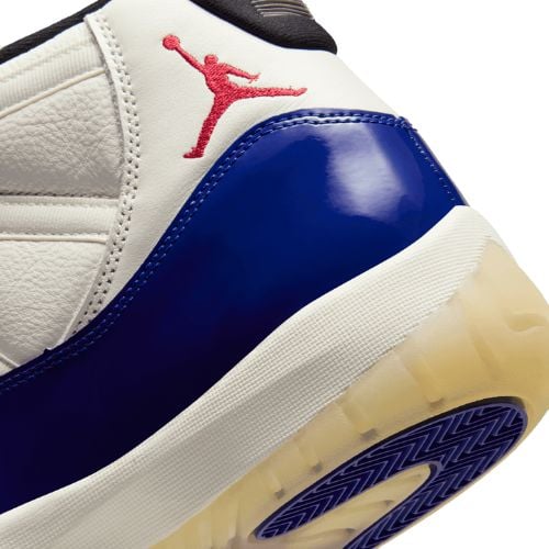 Alternative view of Air Jordan Retro 11 "Rare Air" Blanco Azul