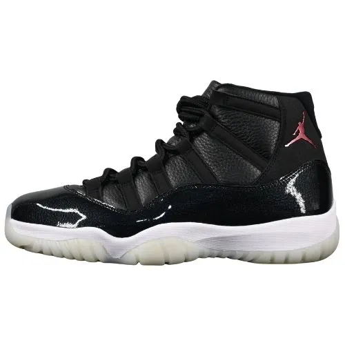 Air Jordan Retro 11 "72-10" Negro Blanco Rojo