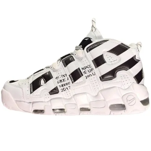 Nike Air More UpTempo X Off White "AIR" Blanco