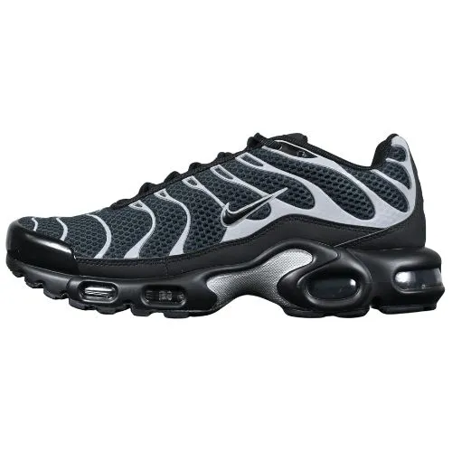 Nike Air Max Plus TN "Black Metallic Silver" Black White Negro Blanco