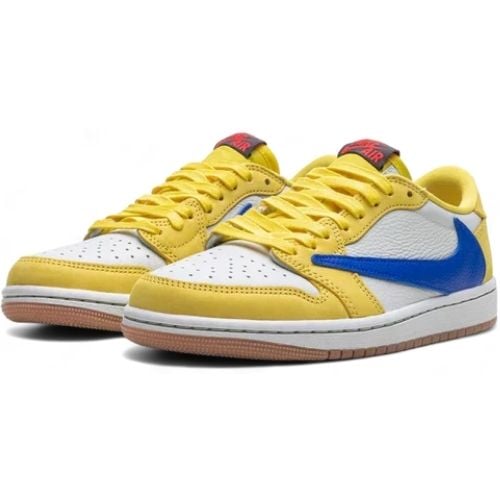 Air Jordan 1 Retro Low Travis Scott "Canary Yellow Royal"