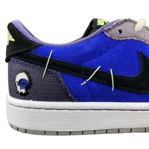 Alternative view of Nike Air Jordan 1 Retro Low ”Voodoo” Azul