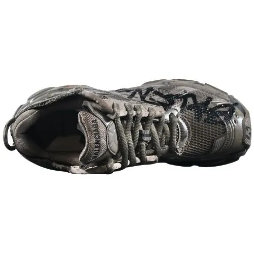 Alternative view of Zapatillas Balenciaga RUNNER "Monocolor Graffiti Mesh Runner in Dark Taupe/Black"