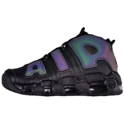 Nike Air More UPTEMPO "Laser Reflective" Negro
