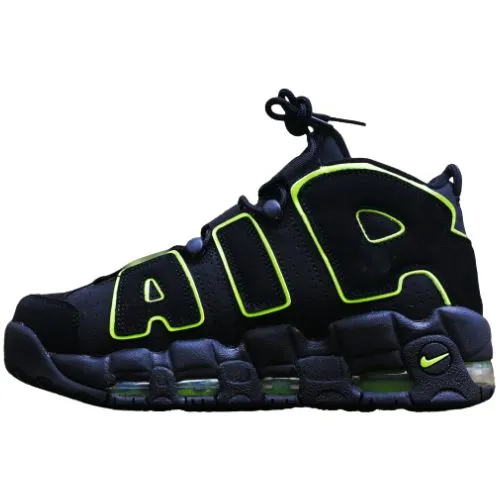 Nike Air More UpTempo "Negro/Fluor" Fluorflorecente