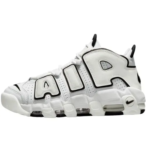 Nike Air More UPTEMPO "Summit White Black Sail" Blanco